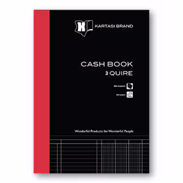 3 Quire A4 CashBook